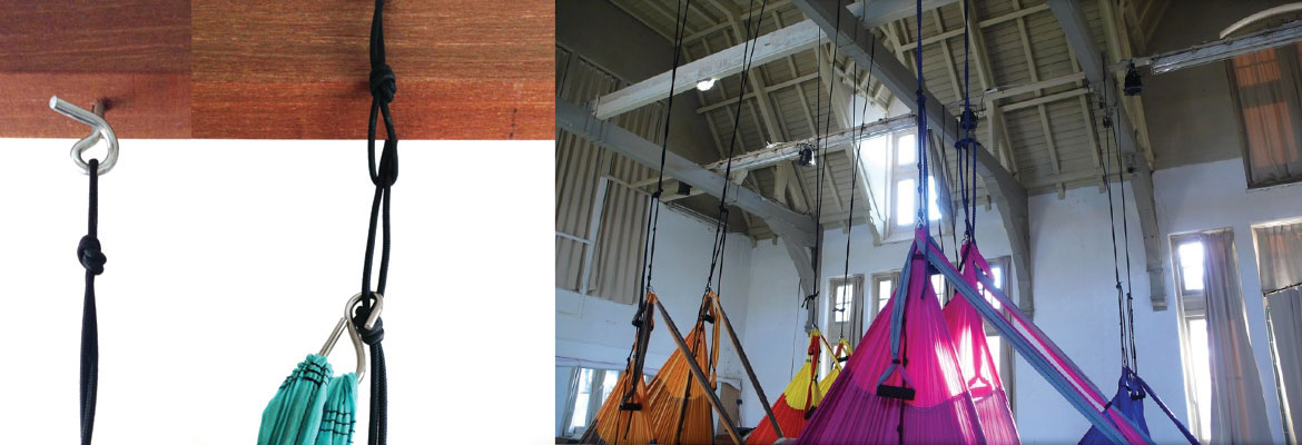 Installation Yogaswing Europe, How To Hang A Yoga Swing From The Ceiling